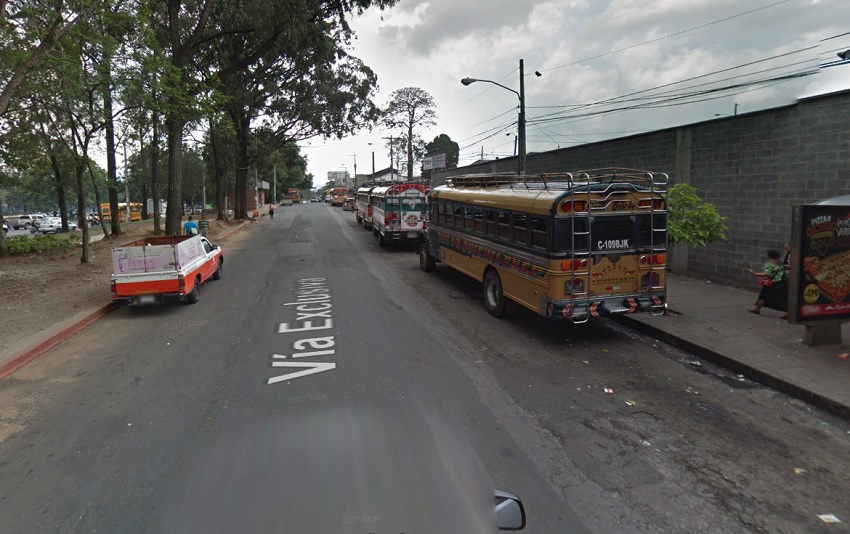 Buses 41 calle guatemala